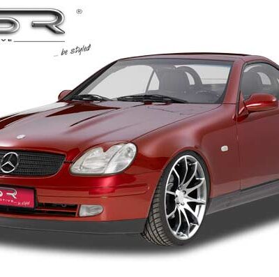 Paupières de phares avants (la paire) pour Mercedes Benz SLK R170 Roadster (1996-2004) - Fabriqué en ABS (à peindre)
