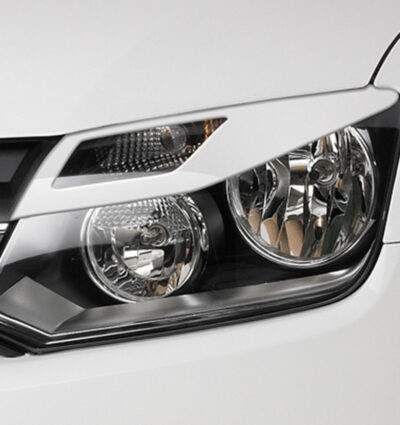 Paupières de phares avants (la paire) pour VW Amarok Pickup (depuis 2010) - Fabriqué en ABS (à peindre)