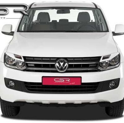 Paupières de phares avants (la paire) pour VW Amarok Pickup (depuis 2010) - Fabriqué en ABS (à peindre)