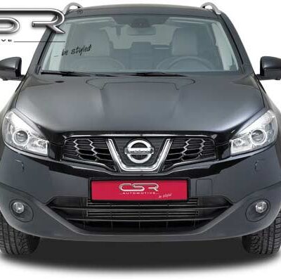 Paupières de phares avants (la paire) pour Nissan Qashqai sauf S1 et S-Line (depuis 2010) - Fabriqué en ABS (à peindre)