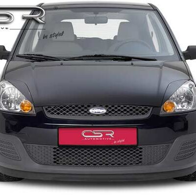 Paupières de phares avants (la paire) pour Ford Fiesta MK6  (10/2005-2008) - Fabriqué en ABS (à peindre)
