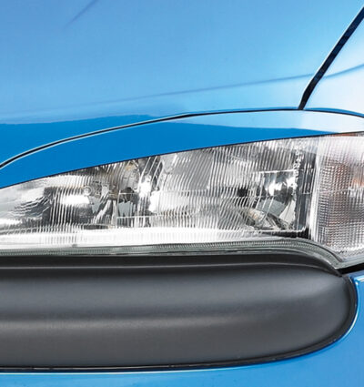 Paupières de phares avants (la paire) pour Opel Tigra A coupé (1994-2000) - Fabriqué en ABS (à peindre)