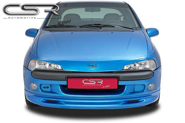 Paupières de phares avants (la paire) pour Opel Tigra A coupé (1994-2000) - Fabriqué en ABS (à peindre)