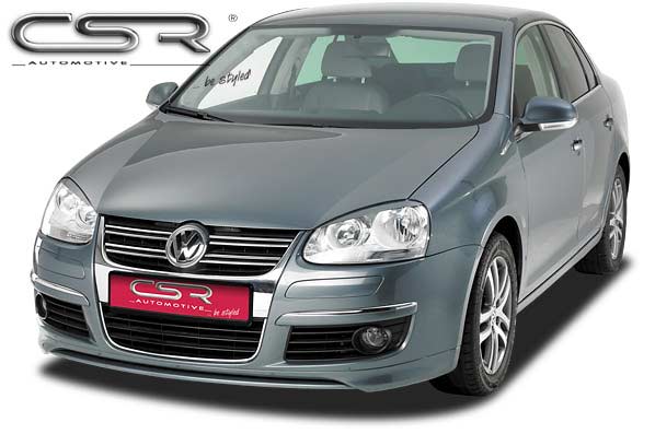 Paupières de phares avants (la paire) pour VW Golf 5 / Jetta 5 toutes carrosseries (2003-2010) - Fabriqué en ABS glossy (Noir brillant)