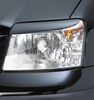 Paupières de phares avants (la paire) pour Fiat Panda Typ 169  (2003-2012) - Fabriqué en ABS (à peindre)