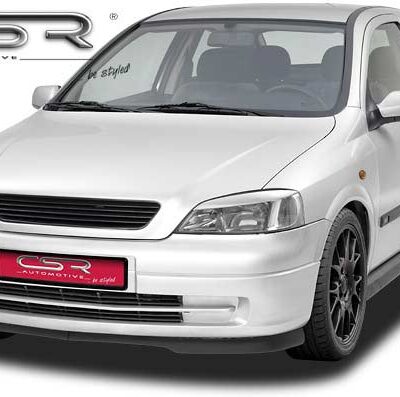 Paupières de phares avants (la paire) pour Opel Astra G toutes carrosseries (1998-2005) - Fabriqué en ABS (à peindre)