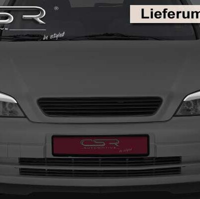 Paupières de phares avants (la paire) pour Opel Astra G toutes carrosseries (1998-2005) - Fabriqué en ABS (à peindre)