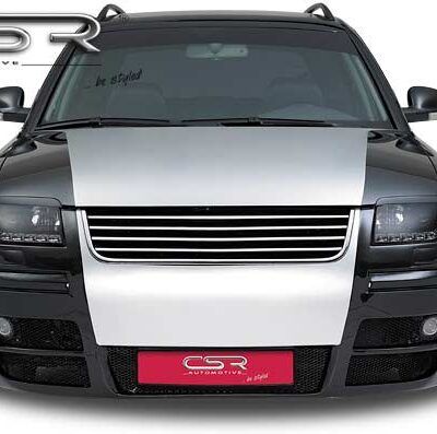 Paupières de phares avants (la paire) pour VW Passat 3BG B5 toutes carrosseries (2000-2005) - Fabriqué en ABS (à peindre)