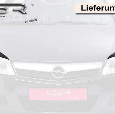 Paupières de phares avants (la paire) pour Opel Tigra  Twin Top (2004-2009) - Fabriqué en ABS (à peindre)