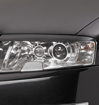 Paupières de phares avants (la paire) pour Skoda Superb I 3U4 toutes carrosseries (2001-2006) - Fabriqué en ABS (à peindre)