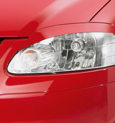 Paupières de phares avants (la paire) pour VW Fox toutes carrosseries (2005-2011) - Fabriqué en ABS (à peindre)