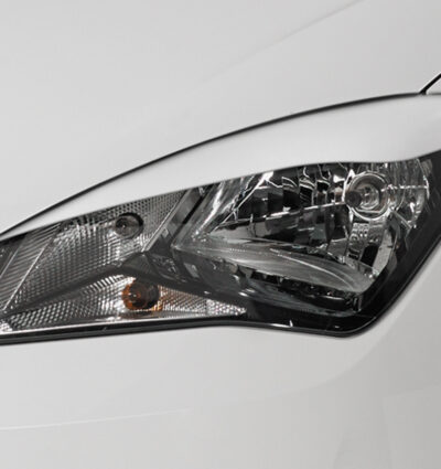 Paupières de phares avants (la paire) pour Seat Mii  (depuis 2011) - Fabriqué en ABS (à peindre)