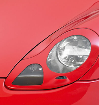 Paupières de phares avants (la paire) pour Porsche Boxster 986 Roadster (1996-2004) - Fabriqué en ABS (à peindre)