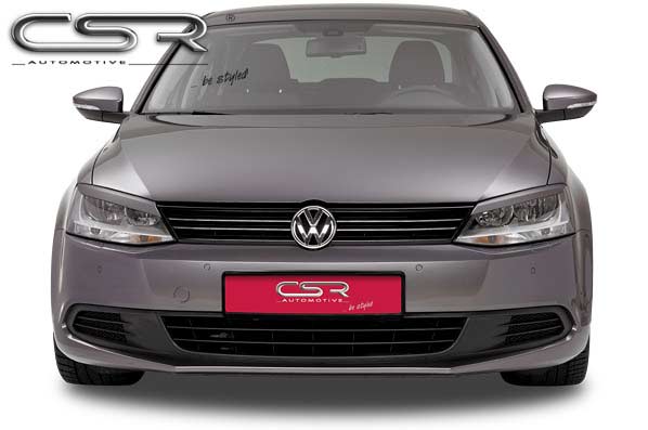 Paupières de phares avants (la paire) pour VW Jetta toutes carrosseries (depuis 2010) - Fabriqué en ABS (à peindre)