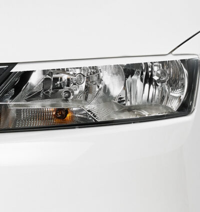 Paupières de phares avants (la paire) pour Skoda Rapid toutes carrosseries (depuis 2012) - Fabriqué en ABS (à peindre)
