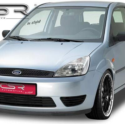 Paupières de phares avants (la paire) pour Ford Fiesta MK6 toutes carrosseries (11/2001-10/2005) - Fabriqué en ABS (à peindre)