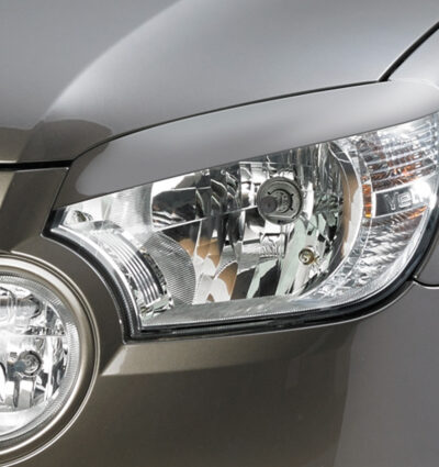 Paupières de phares avants (la paire) pour Skoda Yeti toutes carrosseries (2009-9/2013) - Fabriqué en ABS (à peindre)