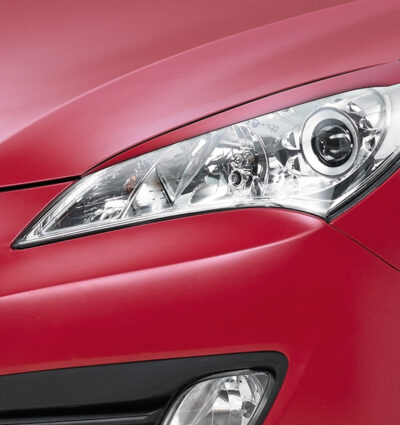 Paupières de phares avants (la paire) pour Hyundai Genesis coupé (2008-2012) - Fabriqué en ABS (à peindre)