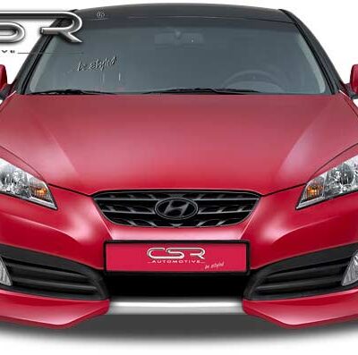 Paupières de phares avants (la paire) pour Hyundai Genesis coupé (2008-2012) - Fabriqué en ABS (à peindre)