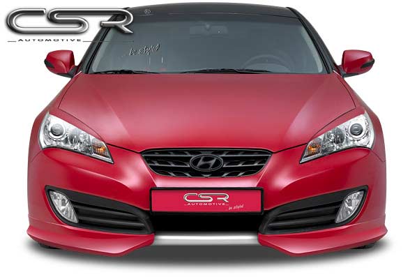 Paupières de phares avants (la paire) pour Hyundai Genesis coupé (2008-2012) - Fabriqué en ABS (à peindre)
