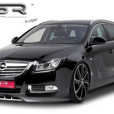 Paupières de phares avants (la paire) pour Opel Insignia A toutes carrosseries / sauf facelift (2008-06/2013) - Fabriqué en ABS (à peindre)