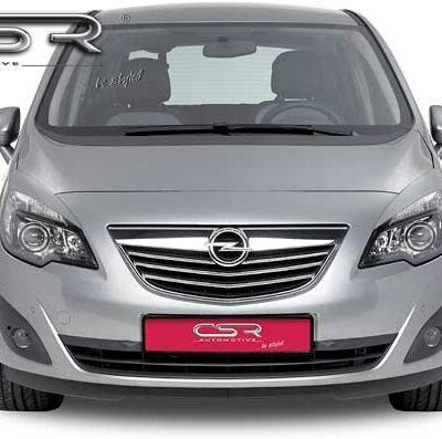 Paupières de phares avants (la paire) pour Opel Meriva B toutes carrosseries (depuis 2010) - Fabriqué en ABS (à peindre)