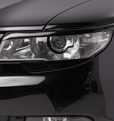 Paupières de phares avants (la paire) pour Skoda Superb II toutes carrosseries (2008-06/2013) - Fabriqué en ABS (à peindre)