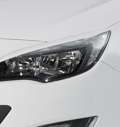 Paupières de phares avants (la paire) pour Opel Astra J toutes carrosseries (depuis 2009) - Fabriqué en ABS (à peindre)