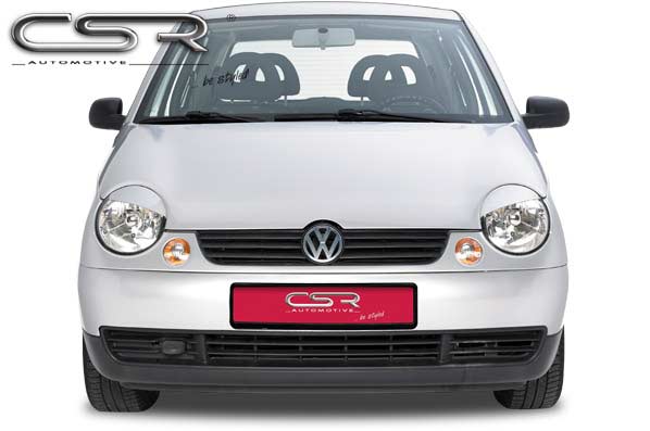 Paupières de phares avants (la paire) pour VW Lupo toutes carrosseries (10/1998-07/2005) - Fabriqué en ABS (à peindre)