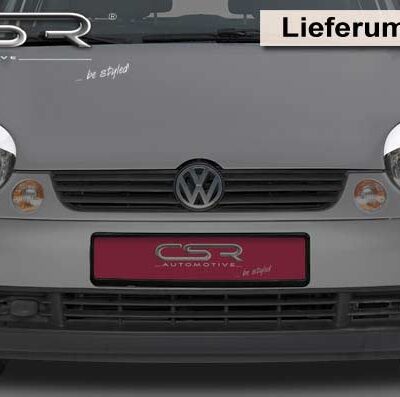 Paupières de phares avants (la paire) pour VW Lupo toutes carrosseries (10/1998-07/2005) - Fabriqué en ABS (à peindre)