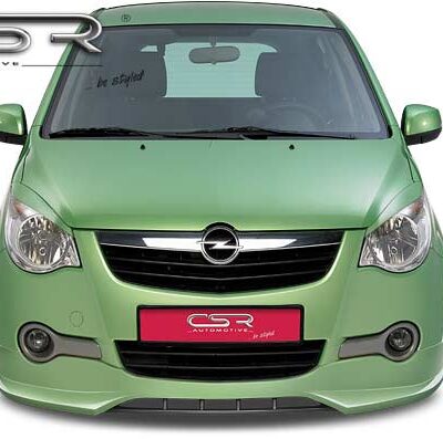 Paupières de phares avants (la paire) pour Opel Agila B toutes carrosseries (depuis 2008) - Fabriqué en ABS (à peindre)