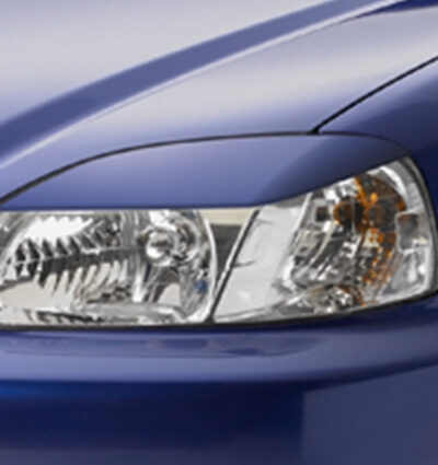 Paupières de phares avants (la paire) pour Honda Civic 6 hatchback / berline EJ / EK (3/99-2001) - Fabriqué en ABS (à peindre)
