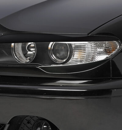 Paupières de phares avants (la paire) pour BMW Série 3 E46 coupé cabriolet (3/2003-2007) - Fabriqué en ABS (à peindre)