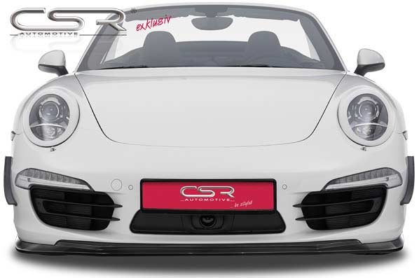 Paupières de phares avants (la paire) pour Porsche 911 / 991 coupé / cabriolet (depuis 9/2011) - Fabriqué en ABS (à peindre)