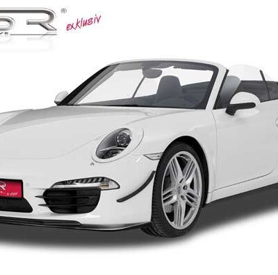 Paupières de phares avants (la paire) pour Porsche 911 / 991 coupé / cabriolet (depuis 9/2011) - Fabriqué en ABS (à peindre)
