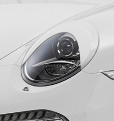 Paupières de phares avants (la paire) pour Porsche 911 / 991 coupé / cabriolet (depuis 9/2011) - Fabriqué en ABS (à peindre)