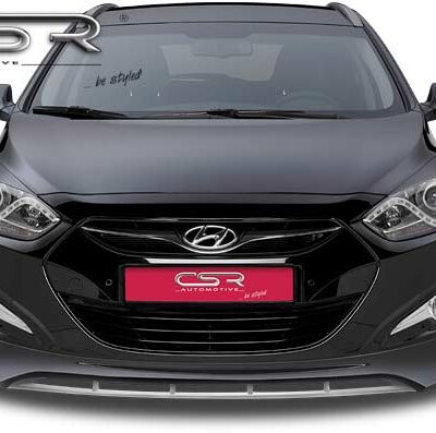 Paupières de phares avants (la paire) pour Hyundai I40 toutes carrosseries (préfacelift) (2011-05/2015) - Fabriqué en ABS (à peindre)
