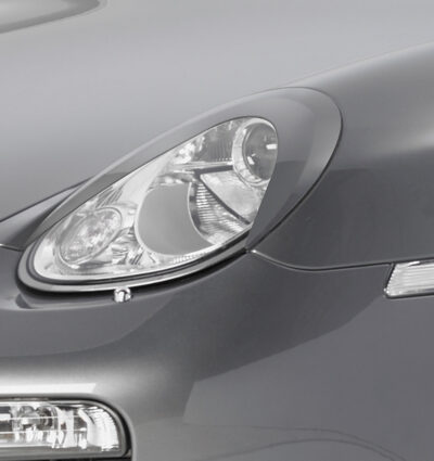 Paupières de phares avants (la paire) pour Porsche Boxster 987 / Cayman toutes carrosseries (2004-02/2009) - Fabriqué en ABS (à peindre)