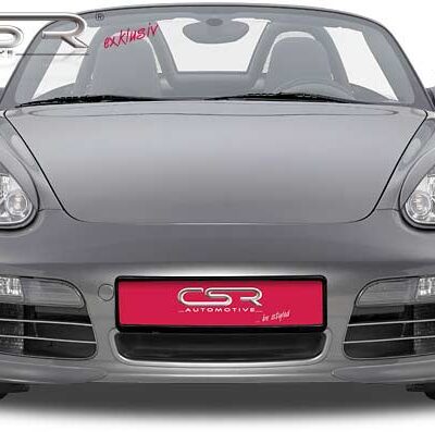 Paupières de phares avants (la paire) pour Porsche Boxster 987 / Cayman toutes carrosseries (2004-02/2009) - Fabriqué en ABS (à peindre)