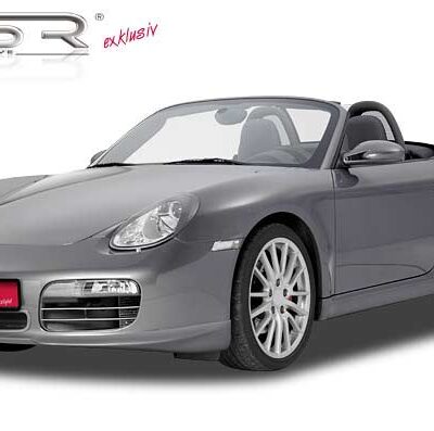 Paupières de phares avants (la paire) pour Porsche Boxster 987 / Cayman toutes carrosseries (2004-02/2009) - Fabriqué en ABS (à peindre)