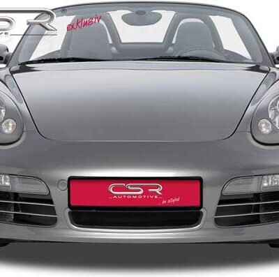 Paupières de phares avants (la paire) pour Porsche Boxster 987 / Cayman toutes carrosseries (2004-2009) - Fabriqué en ABS (à peindre)