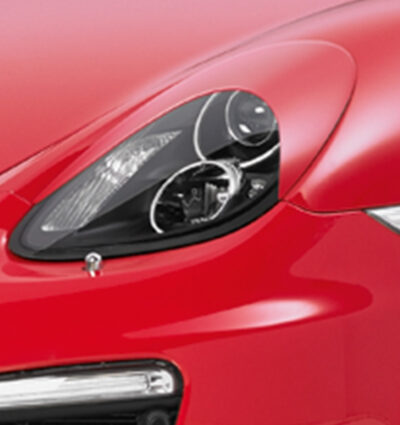 Paupières de phares avants (la paire) pour Porsche Boxster / Cayman 981 toutes carrosseries (depuis 2012) - Fabriqué en ABS (à peindre)