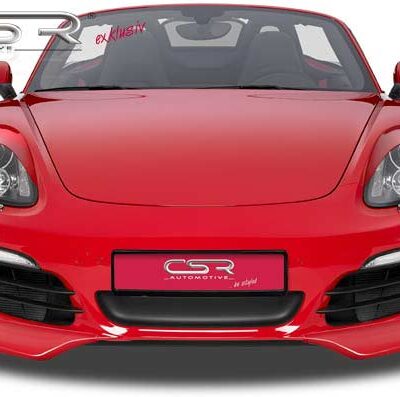 Paupières de phares avants (la paire) pour Porsche Boxster / Cayman 981 toutes carrosseries (depuis 2012) - Fabriqué en ABS (à peindre)