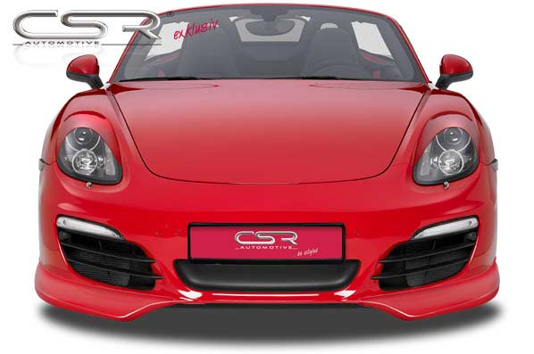 Paupières de phares avants (la paire) pour Porsche Boxster / Cayman 981 toutes carrosseries (depuis 2012) - Fabriqué en ABS (à peindre)