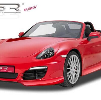 Paupières de phares avants (la paire) pour Porsche Boxster / Cayman 981 toutes carrosseries (depuis 2012) - Fabriqué en ABS (à peindre)