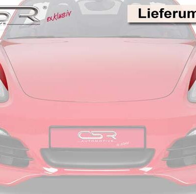 Paupières de phares avants (la paire) pour Porsche Boxster / Cayman 981 toutes carrosseries (depuis 2012) - Fabriqué en ABS (à peindre)