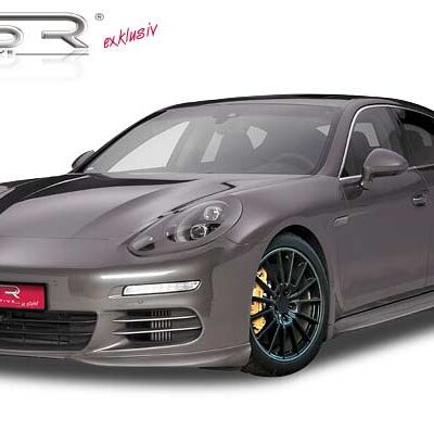Paupières de phares avants (la paire) pour Porsche Panamera toutes carrosseries (07/2013-2016) - Fabriqué en ABS (à peindre)