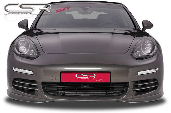 Paupières de phares avants (la paire) pour Porsche Panamera toutes carrosseries (07/2013-2016) - Fabriqué en ABS (à peindre)