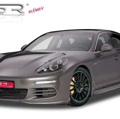 Paupières de phares avants (la paire) pour Porsche Panamera toutes carrosseries (07/2013-2016) - Fabriqué en ABS (à peindre)