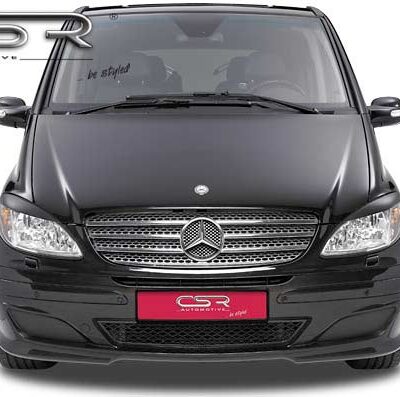 Paupières de phares avants (la paire) pour Mercedes Benz Viano / Vito W639 V639 toutes carrosseries (2003-11/2010) - Fabriqué en ABS (à peindre)
